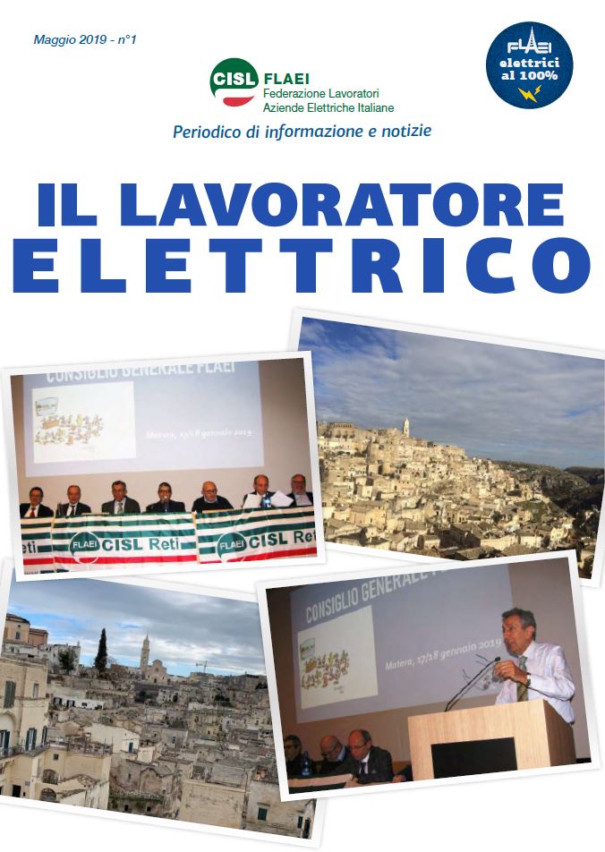 Copertina Maggio 2019 - n°1