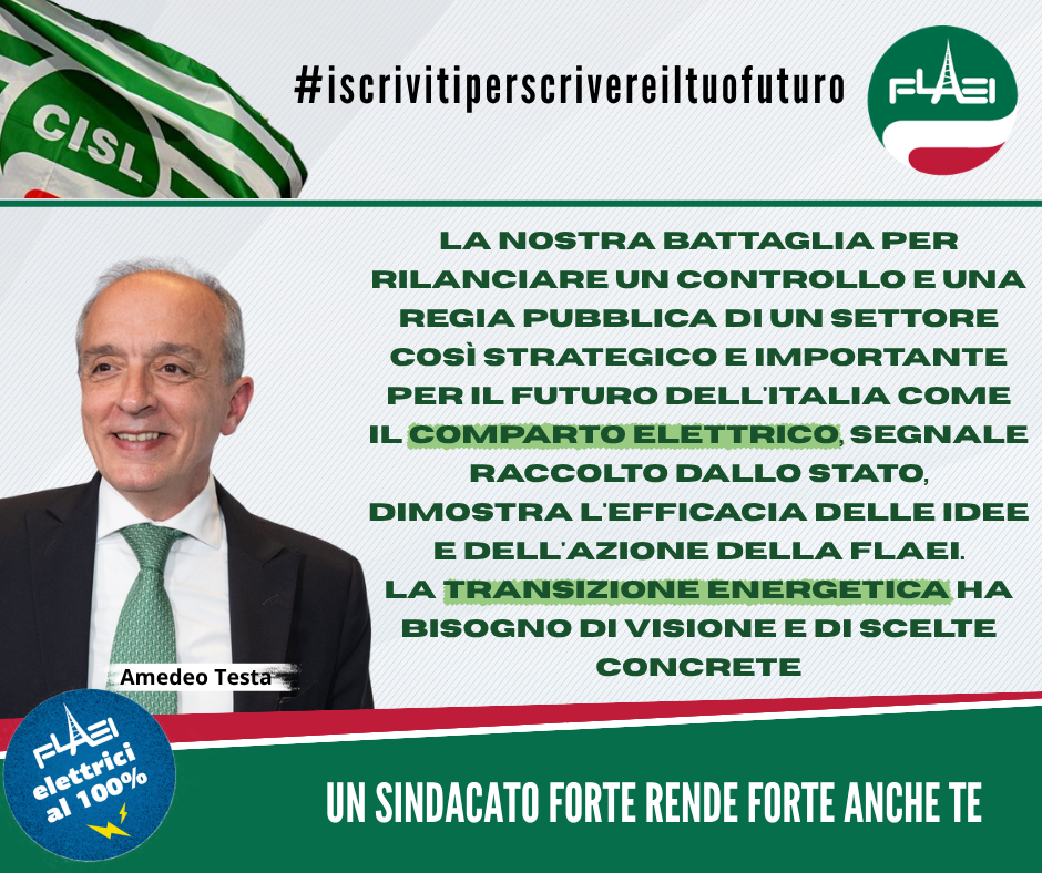 Poste acquista Tim - Cambio di passo. Lo Stato torna protagonista. Dando ragione alla FLAEI