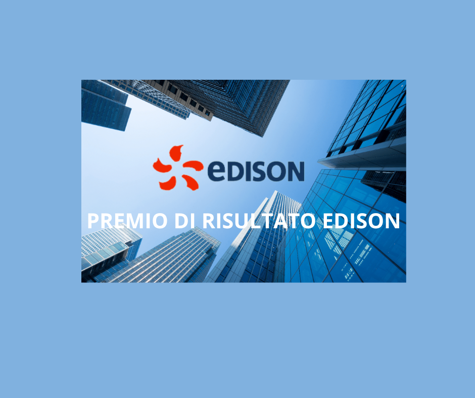 EDISON - PREMIO DI RISULTATO - CONSUNTIVO ANNO 2024 (CASSA 2025)