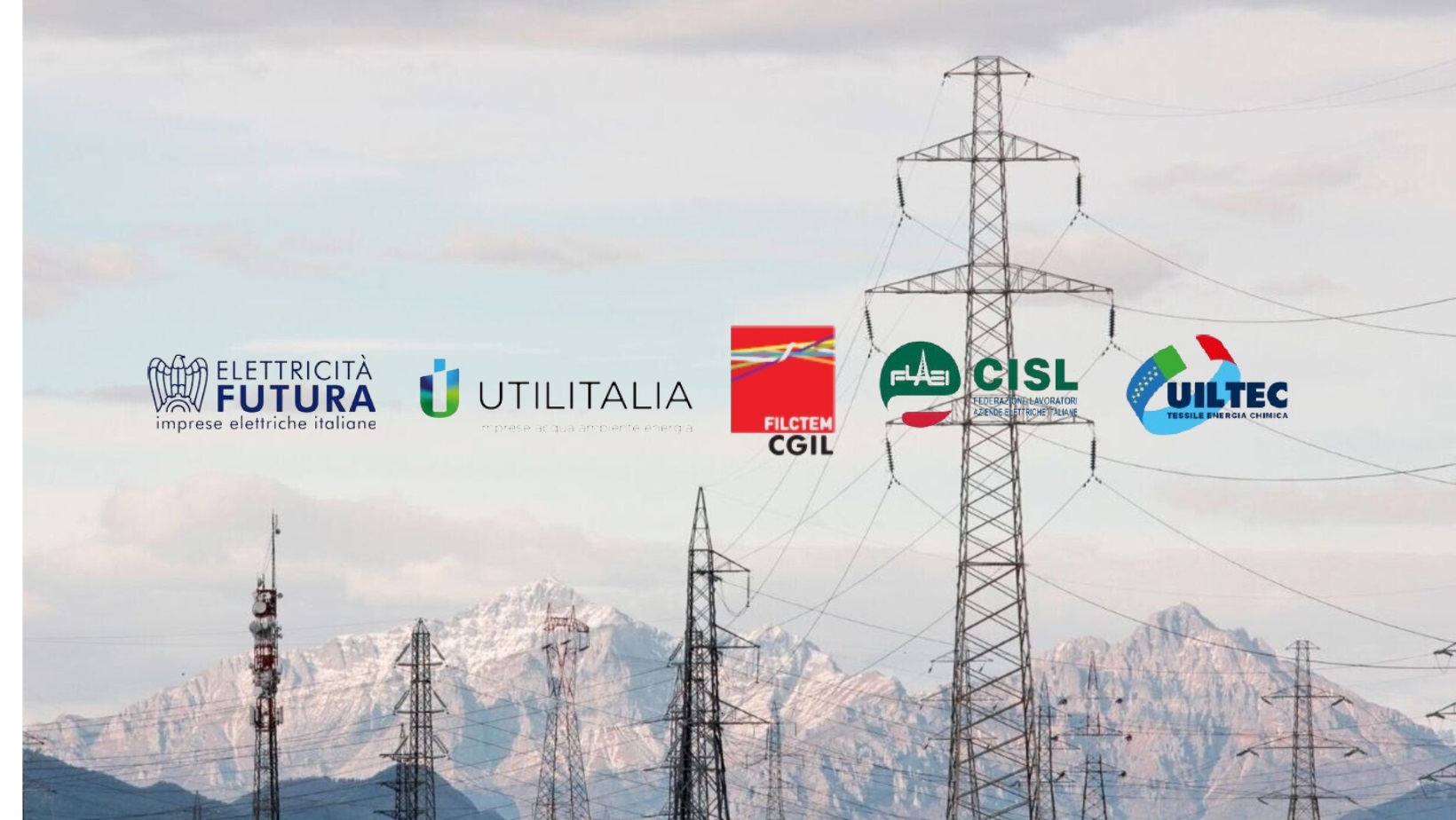 Concessioni idroelettriche -  Lettera congiunta Associazioni Datoriali e Organizzazioni Sindacali