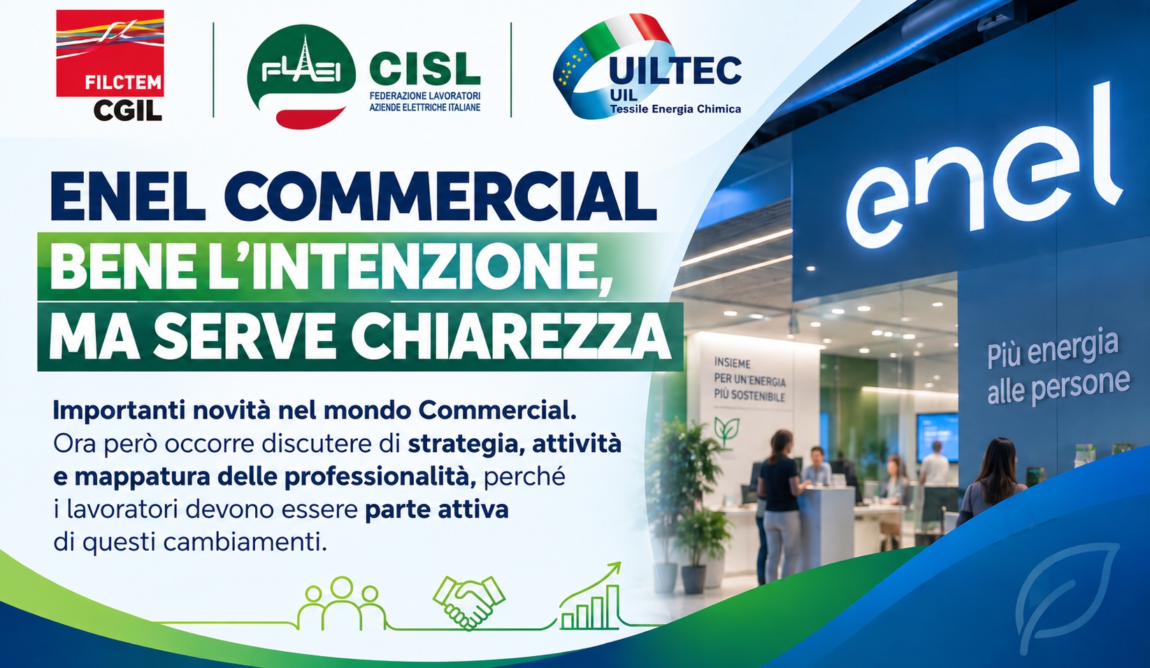 ENEL COMMERCIAL - BENE L’INTENZIONE MA SERVE CHIAREZZA